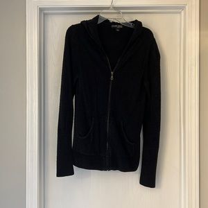 Barefoot Dreams Cozychic Lite Hoodie. Black, size large. Like new only worn once